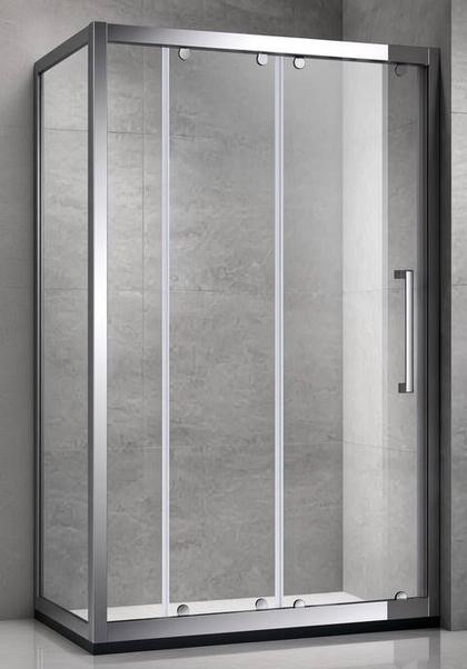 B032 Fixed + sliding, 2 walls shower screen Hong Kong